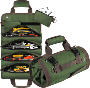 Multifunctional Household Professional <b>Tools</b> Storage <b>Roll</b> <b>Bag</b> Hardware Kit Electrician <b>Tool</b> Storage <b>Bag</b> Storage <b>Bag</b> Storage <b>Bag</b> - Product Image 1