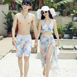 <span class=keywords><strong>Maillot</strong></span> <span class=keywords><strong>de</strong></span> <span class=keywords><strong>bain</strong></span> pour couple Bikini trois pièces pour <span class=keywords><strong>femme</strong></span> en bord <span class=keywords><strong>de</strong></span> mer Pantalon <span class=keywords><strong>de</strong></span> plage pour homme <span class=keywords><strong>Combinaison</strong></span> <span class=keywords><strong>Maillot</strong></span> <span class=keywords><strong>de</strong></span> <span class=keywords><strong>bain</strong></span> pour homme - Product Image 2