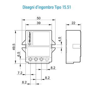 Variateur multifonction Finder 230V 400W Max 1 canal, montage mural - Product Image 5