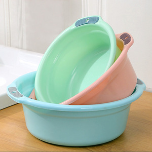 Bassin ménager multifonctionnel en <span class=keywords><strong>plastique</strong></span> épaissi Plusieurs modèles pour usage domestique pour la buanderie Salle de bain Cuisine - Product Image 3