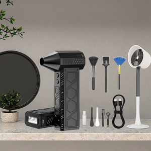 Ventilateur Souffleur d'Air Portable Sans Lames Haute Vitesse 8000mAh, Collecteur d'Air 135000RPM, Moteur Turbo Sans Balais, Alimentation USB - Vente Chaude - Product Image 1