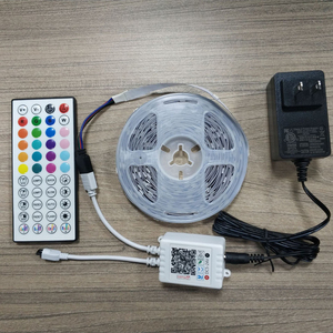 ไฟ LED แบบม้วนกันน้ำสำหรับภายนอกอาคาร Wifi Flex 12V ขนาด 5 ม. 10 ม. 20 ม. 30 ม. 100 ฟุต รุ่น 2835 5050 SMD RGB  ไฟนีออนอัจฉริยะ - Product Image 6