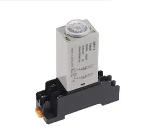H3Y-2 Delay Timer 0-60Min DC12V DC24V AC110V AC220V Time Relay with PYF08A 8pin Base Mini Time Relay
