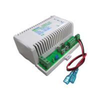 MiTEC AC DC 13,8 V 27,6 V Caja de caja de metal UPS Fuente de alimentación con batería de respaldo para cámaras Control DE ACCESO Luz LED