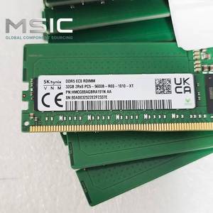 Mémoire de bureau SK HYNIX DDR5, module vert compact, puces Adie M-Series de haute qualité, HMCG88AGBRA 5600MHz 32GB - Product Image 1