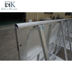 Combinación con tornillo de Instalación rápida para eventos al aire libre Barreras de multitudes plegables - Product Image 5