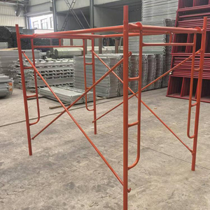 Phần cứng thép carbon mạ kẽm hoặc sơn chính đi bộ-thru khung scaffoldng thiết lập với sàn Catwalk được sử dụng để xây dựng xây dựng - Product Image 3