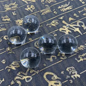 glass beads 20mm 22mm 25mm 28mm 30mm transparent no hole high quality crystal ball beads for decoration pls contact for shipping