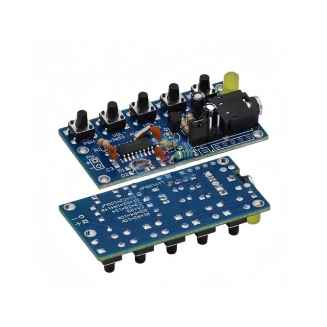 RDA5807 Wireless Stereo FM Radio Receiver Module PCB DIY Electronic Kits 76~108MHz DC 1.8V-3.6V