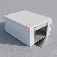Garage de conteneur plat Portable pour voitures préfabriqué détachable conteneur maison stockage hangar salle de jardin