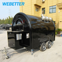 WEBETTER Pizza Hamburger Food Trailer Ice Cream Catering Trailer Coffee Food Van Cart Truck With Fully Kitchen Equipment