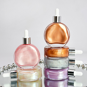 Aceite Corporal Vegano Orgánico Personalizable MLM con Brillo, 70ml, Botella Ovalada, Brillo Perlado Fino, Nutritivo, Marca Privada OEM ODM - Product Image 2