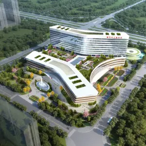 PATONE desain arsitektur rumah sakit perencanaan arsitektur rendering desain Kota
