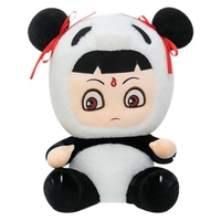 2025 Offres Spéciales Nezha jouets en peluche personnalisés poupées de personnage de dessin animé Adorable pour enfants cadeaux jouets en peluche doux société coucher maison cadeau