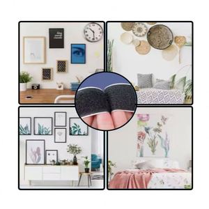 Bande auto-agrippante élastique en nylon de 20 mm, taille personnalisée, en tissu, résistante à la chaleur, auto-adhésive pour ajustement de tapis - Product Image 4