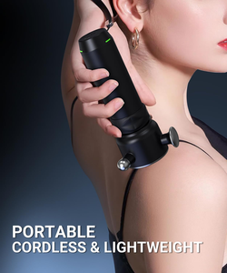 Pistol pijat terapi titik pemicu tanpa kabel genggam pistol pijat jaringan dalam otot getaran Kecepatan tinggi Stimulator Fascia Mini - Product Image 5
