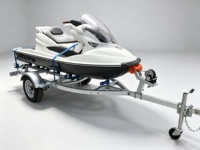 Remorque pour bateau à moteur, bon fournisseur, remorque pour bateau avec rouleaux
