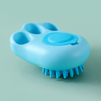Nouvelle Conception Distributeur de Shampooing pour Animaux Brosse de Toilettage Outil de Massage pour Chats et Chiens Brosse de Douche pour Animaux