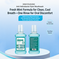 Obat Kumur Portabel Bebas Alkohol Anti H. Pylori Perawatan Mulut Perbaikan Gusi Periodontitis Penyegar Napas