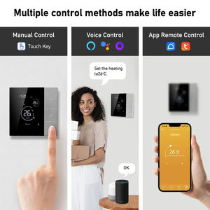 Interruptor Inteligente Eléctrico con Pantalla Táctil, Sistema de Automatización del Hogar Inteligente, Panel Multifunción, Control por Aplicación, Dispositivos Termostáticos - Product Image 3