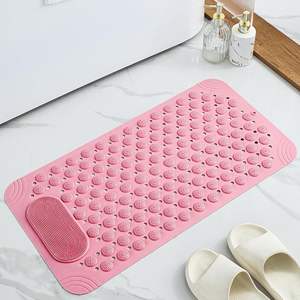 Tapis de bain massant pour les pieds, antidérapant, en PVC, long, avec fonction de massage - Product Image 3