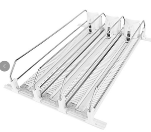 Manufacture adjustable plastic shelf cigarettes <b>bottle</b> drink divider pusher system <b>for</b> supermarket products display - Product Image 1