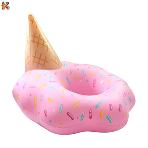 Offre spéciale gonflable PVC crème glacée anneau de natation jouets gonflables flotteur de piscine pour adultes enfants piscine - Product Image 2