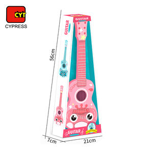 Guitarra <span class=keywords><strong>de</strong></span> simulación <span class=keywords><strong>de</strong></span> seis cuerdas, ukelele <span class=keywords><strong>de</strong></span> violín para niños principiantes, campanilla pequeña para niños - Product Image 6