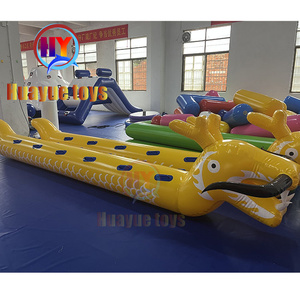 Jeu de <span class=keywords><strong>bateau</strong></span> dragon gonflable de jeu de construction d'équipe extérieure pour le dragon gonflable durable <span class=keywords><strong>adulte</strong></span> - Product Image 4