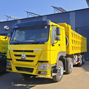 Truk Tipper Bekas 6X4 8X4 Diesel Setir Kiri Camion Benne Dijual Gratis Ongkir - Product Image 4