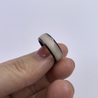 Anneau intelligent en céramique imperméable de puce intelligente de NFC 13.56Mzh pour des téléphones portables et des paiements