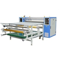 Machine de presse à chaud à rouleaux automatique pour sublimation et transfert thermique, 44 pouces, petite taille, pour usine