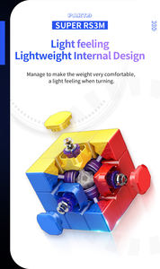 Cubo de Velocidad Magnético Super Rs3m 2022 <span class=keywords><strong>3x3</strong></span> <span class=keywords><strong>Moyu</strong></span> Maglev, Rompecabezas Educativo sin Adhesivos, Cubo de Velocidad Suave con Accesorios - Product Image 2
