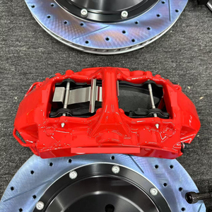 Kit de frein à disque à étrier à gros freinage rouge à 6 pistons 380 mm et à 4 pistons 355 mm, à 2 pièces, pour <span class=keywords><strong>Audi</strong></span> A5 A6 A7 A8 D4 S3 8l S5 S6 S7 <span class=keywords><strong>RS</strong></span> <span class=keywords><strong>TT</strong></span> - Product Image 4