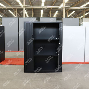 אוסטרליה פלסטיק דלת אופקי פרופיל לדפוק למטה רולר תריס טמבור תיקיה דלת מתכת משרד אחסון ארונות - Product Image 2