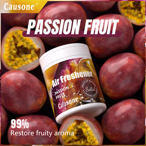 Bálsamo Sólido de Plástico con Aroma de Frutas de Alta Calidad, Eliminador de Olores, Doble Uso para Auto y Hogar, Larga Duración - Product Image 3