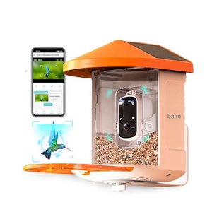 Thông minh vườn Bird Feeder với ngoài trời động vật hoang dã giám sát máy ảnh từ xa xem ai cho trong nhà và ngoài trời sử dụng CMOS cảm biến - Product Image 1