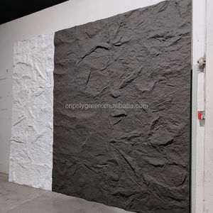 Panel de Pared de Piedra de PU Anticorrosión, Simulación de Piedra Ligera de Alta Resistencia para Decoración de Paredes Exteriores en Construcción - Product Image 1
