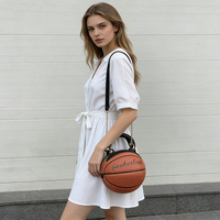 Nouvelle Tendance Sac de Basketball Personnalisé Style Urbain Hip Hop Mode Sac à Main de Basketball pour Femme Sac de Basketball pour Fille et Garçon
