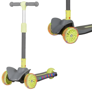 5级可调高度、3轮、可折叠、带后刹车儿童滑板车，具有CE EN71证书 - Product Image 1