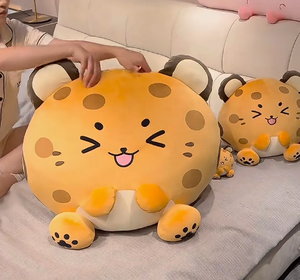 Kawaii dễ thương báo phim hoạt hình thú nhồi bông đa-kích thước vòng gối đệm Squishy Mèo Đồ chơi búp bê làm bông Kawaii sang trọng gối - Product Image 1