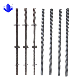 0,5 M 14mm Varilla roscada cortable Sujetador de encofrado de construcción Bajo MOQ Precio de fábrica - Product Image 6
