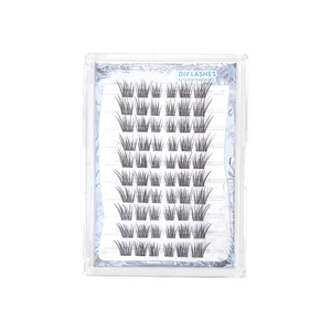 <span class=keywords><strong>Ciglia</strong></span> Finte C-curl Seducenti Estreme Setose con Angoli Inclinati Effetto Naturale Allunganti Stile Incrociato Aspetto Realistico - Product Image 5