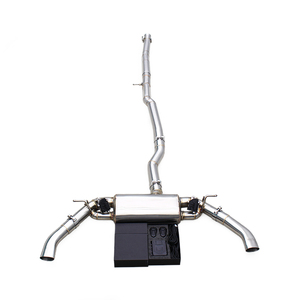 ท่อไอเสีย Catback พร้อมวาล์วสำหรับ Mercedes-Benz CLA45 AMG W117 2.0T ปี 2014-2019 ยี่ห้อ Boska Racing ผลิตจากสแตนเลส - Product Image 1