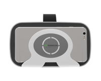 VR SHINECON 4.0 Conçu pour les enfants Monde de réalité virtuelle Lunettes VR mini 3D