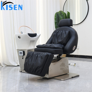 Sillón de Masaje Eléctrico para Spa y Salón de Belleza, con Función de Lavado de Cabello y Pedicura, para Masaje Tailandés y Corporal Completo - Product Image 5