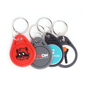 TK4100/EM4100 ABS porte-clés étiquette 125KHz RFID porte-clés pour le contrôle d'accès - Product Image 3
