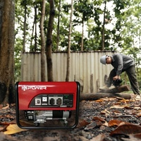 Petit générateur d'énergie 3.1 ~ 16.2Kva, alimentation de rechange pour éclairage de maison de camping pour berline pour bazar