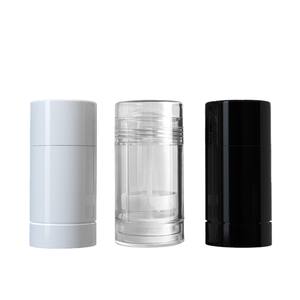 Bonne qualité 15g 30g 40g rond noir blanc déodorant bâton conteneur soins de la peau déodorant conteneurs - Product Image 1