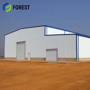 Bâtiment d'entrepôt industriel de luxe en acier avec système de ventilation, panneau de puits de lumière pour la circulation de l'air et la lumière naturelle - Product Image 2